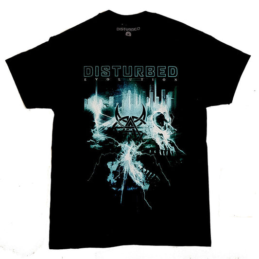 Disturbed T-Shirt - Evolution Tour 2019 With Back Print (Unisex) - Front