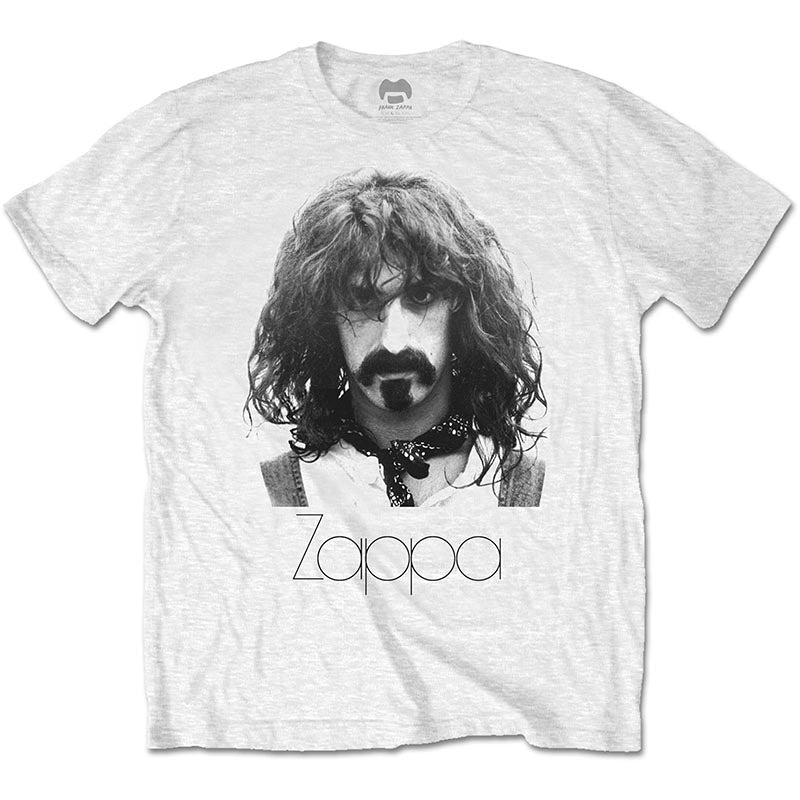 Frank Zappa T-Shirt - Zappa's B & W Portrait (Unisex)