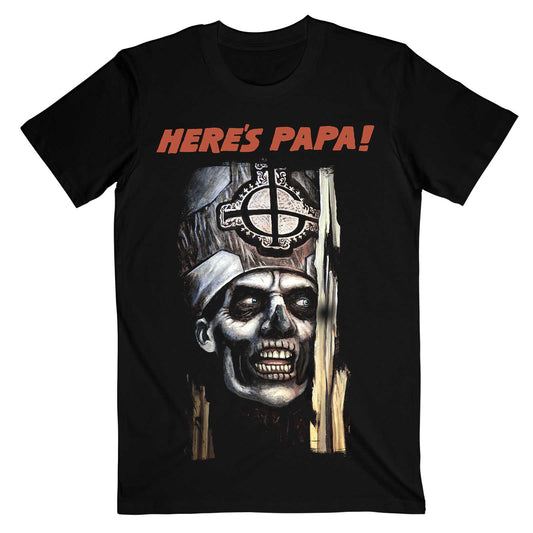 Ghost T-Shirt - Here's Papa (Unisex)