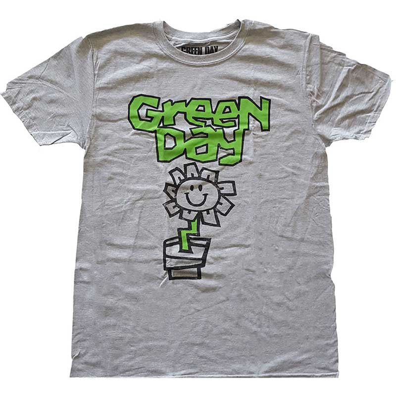 Green Day T-Shirt - Flower Pot (Unisex)