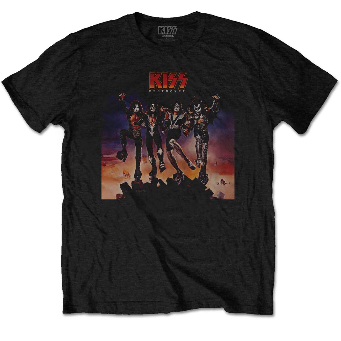 Kiss T-Shirt - Destroyer Album Cover (Unisex)