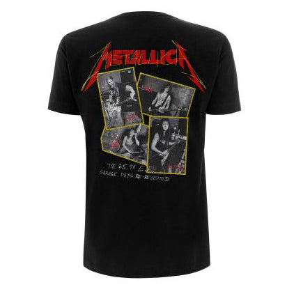 Metallica T-Shirt - Garage Days With Back Print (Unisex) - Back