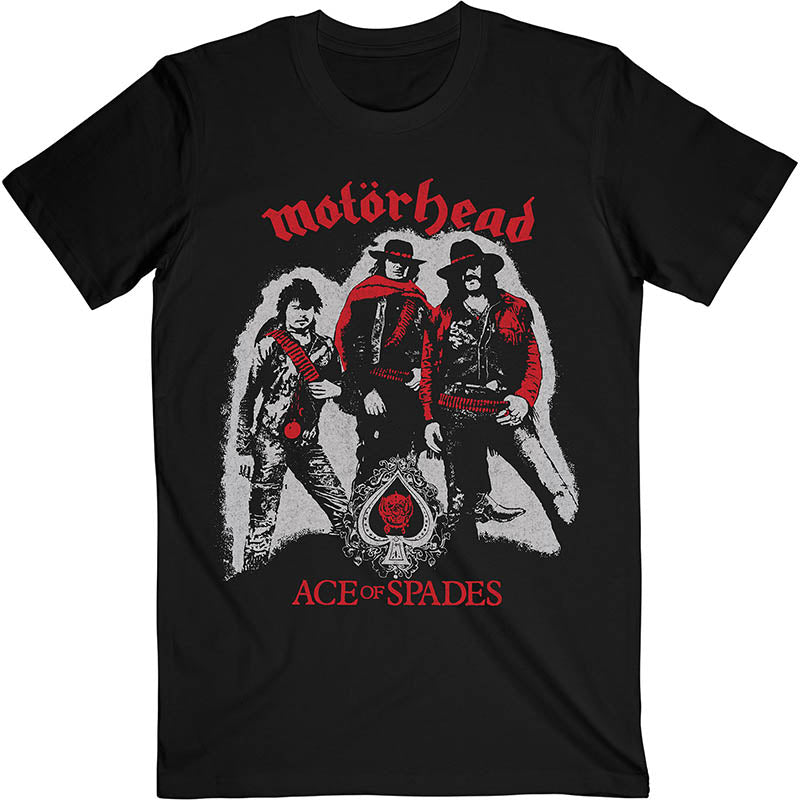 Motorhead T-Shirt - Ace of Spades Cowboys (Unisex)