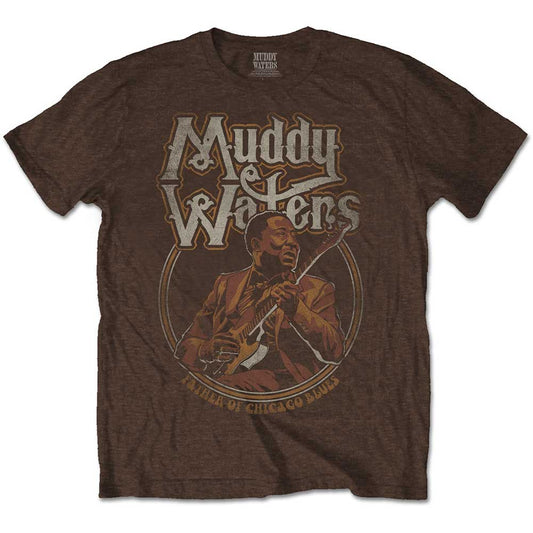 Muddy Waters T-Shirt - Father of Chicago Blues (Unisex)