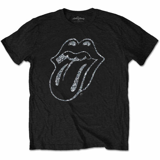 The Rolling Stones T-Shirt - Lips with Rhinestones (Unisex) 