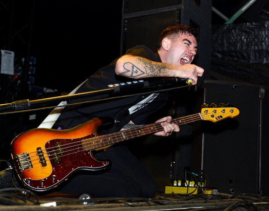 Anti-Flag - Chris Barker Screaming on Stage, Australia, 2012 Poster (1/3)