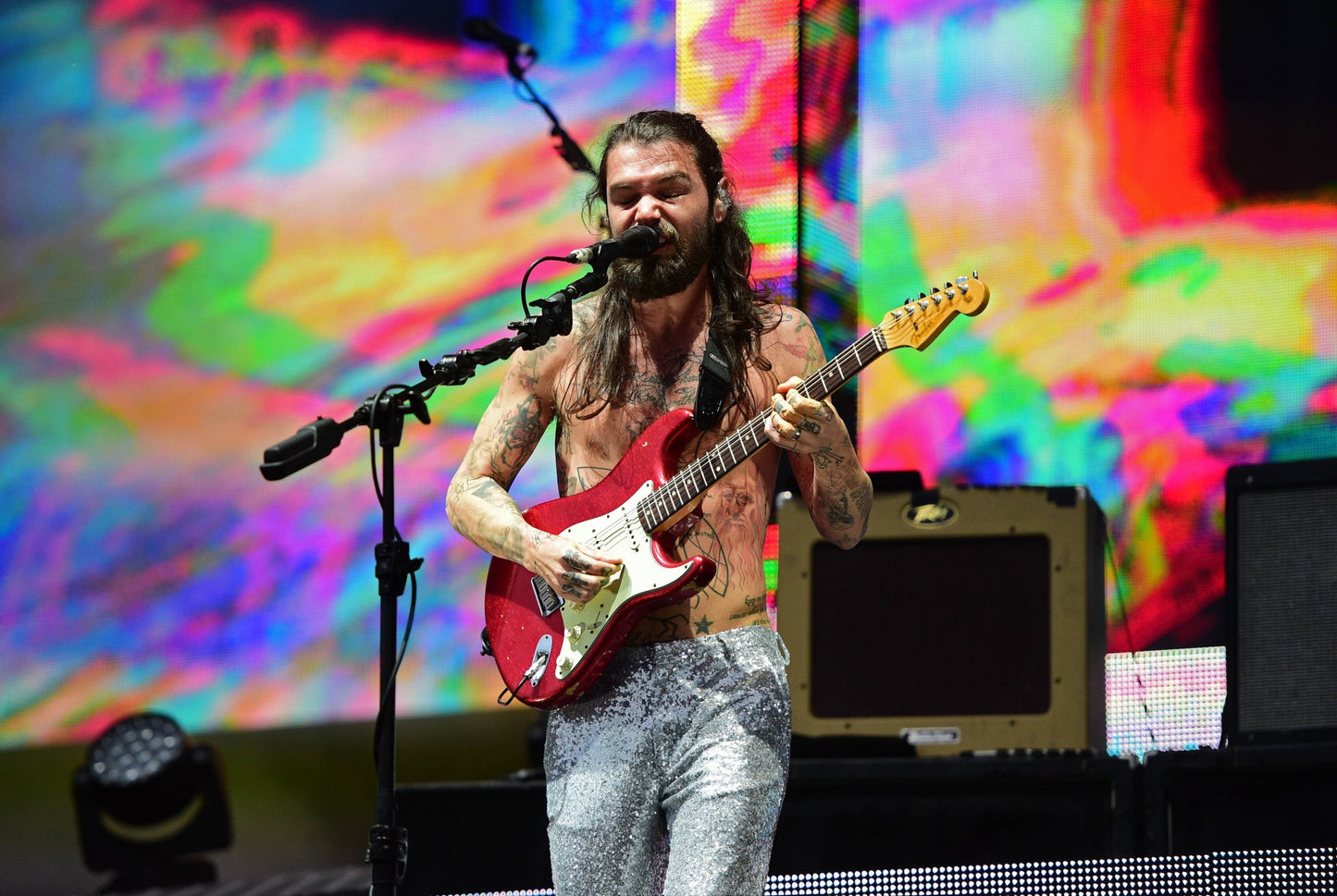 Biffy Clyro - Simon Neil Playing Live, Scotland, 2017 Poster