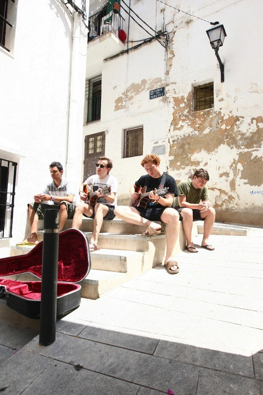 Bombay Bicycle Club - Busking in Ibiza, Spain, 2008 Poster (2/2)