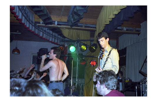 Dead Kennedys - Jello Biafra and East Bay Ray on Stage, England, 1980 Print