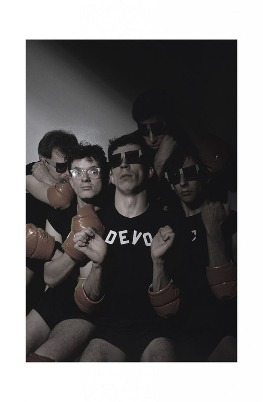 Devo - Backstage Band Portrait, Canada, 1979 Print