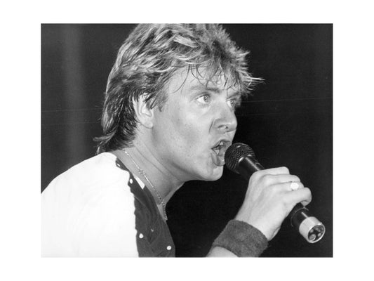 Duran Duran - Singer Simon Le Bon's Stage Portrait, England, 1983 Print