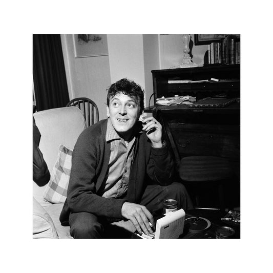 Gene Vincent - American Musician at Home in London, 1963 Print