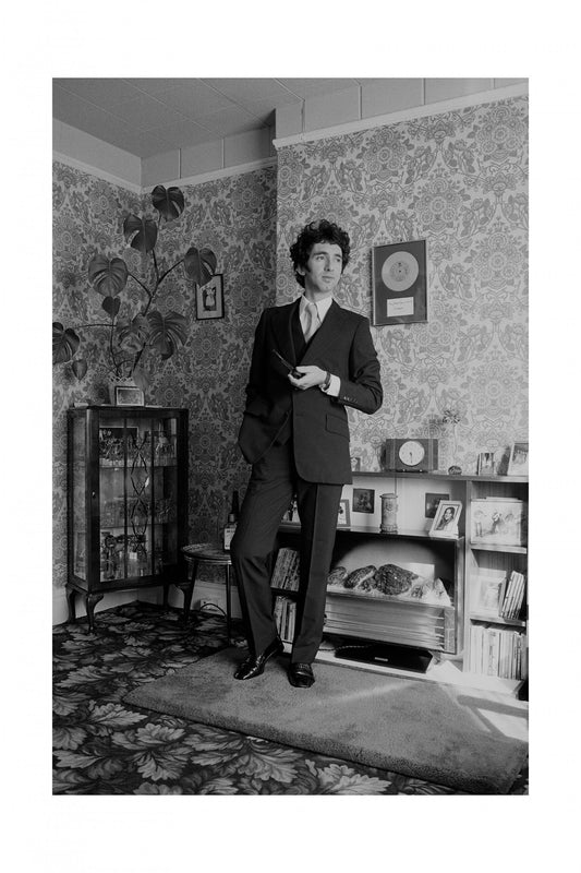Jona Lewie - 'On The Other Hand There's A Fist', LP Album Cover Sleeve Photoshoot, England, 1978 Print (4/5)