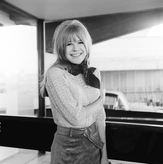 Marianne Faithfull - Singer Smiling, England, 1966 Print