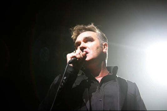 Morrissey - Closeup Portrait on Stage, England, 2006 Poster (1/25)