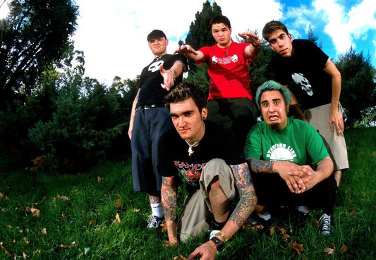 New Found Glory – Backstage Band Photoshoot, Australia, 2003 Poster (4/4)