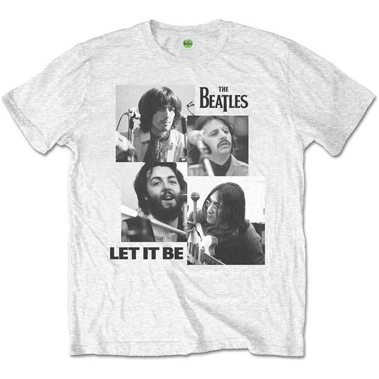 White Beatles T-Shirt - Let It Be