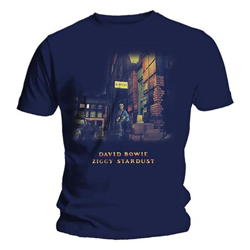 David Bowie T-Shirt - Ziggy Stardust Album Cover (Unisex)