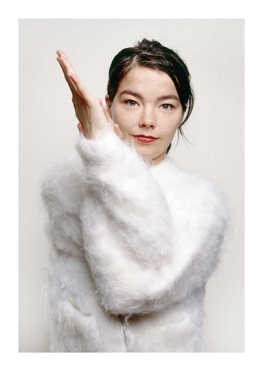 Bjork - Studio Portrait, Wandsworth, London, 1993 Print (1/2)