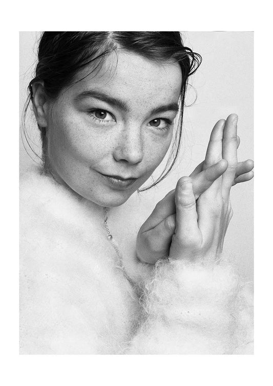 Bjork - Studio Portrait, Wandsworth, London, 1993 Print (2/2)