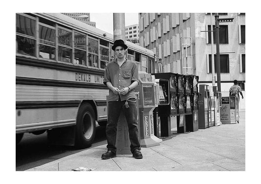 Jeff Buckley -  Posing Outdoors in Atlanta, Georgia, USA, August 1994 (1/3)