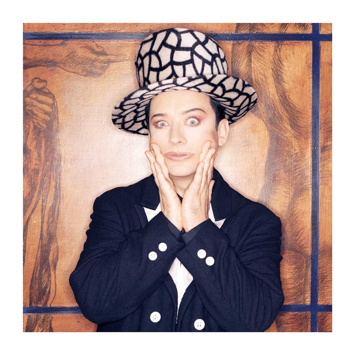 Culture Club - Boy George Wearing a Suit and Hat, London, 1998 Print (2/2)