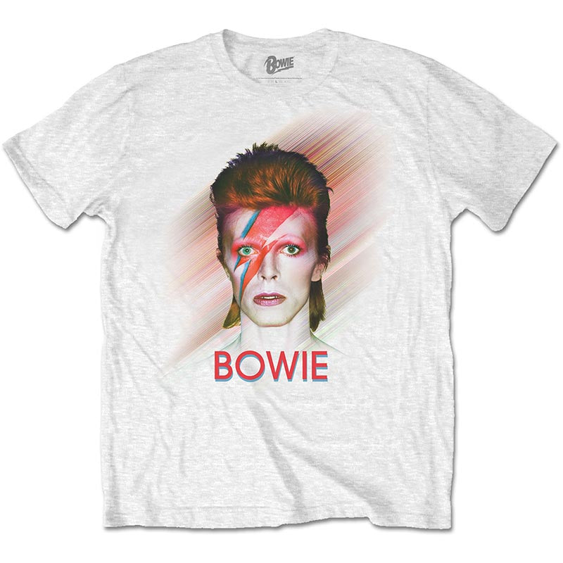 David Bowie T-Shirt - David Bowie is Back with Back Print (Unisex) - Front