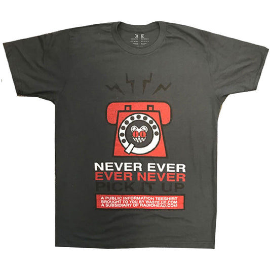 Radiohead T-Shirt - Never Pick It Up (Unisex)