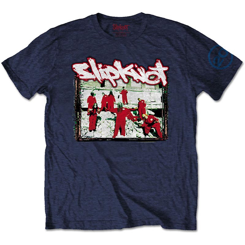 Slipknot T-Shirt - 20th Anniversary with Back Print (Unisex) - Front