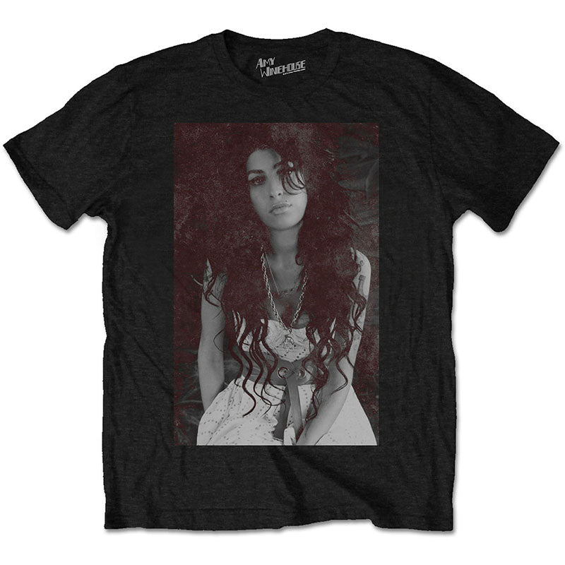 Amy Winehouse T-Shirt - Black & White Portrait (Unisex)