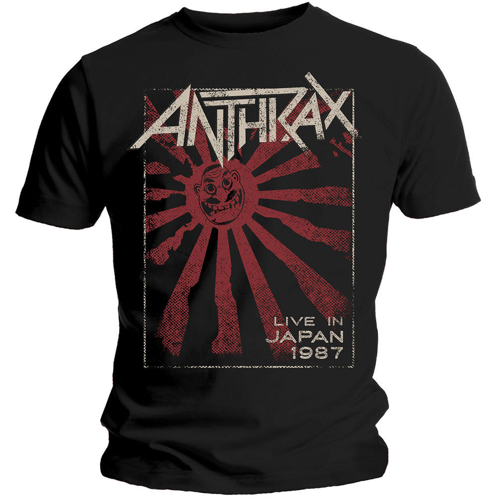 Anthrax T-Shirt - Live in Japan 1987 (Unisex)
