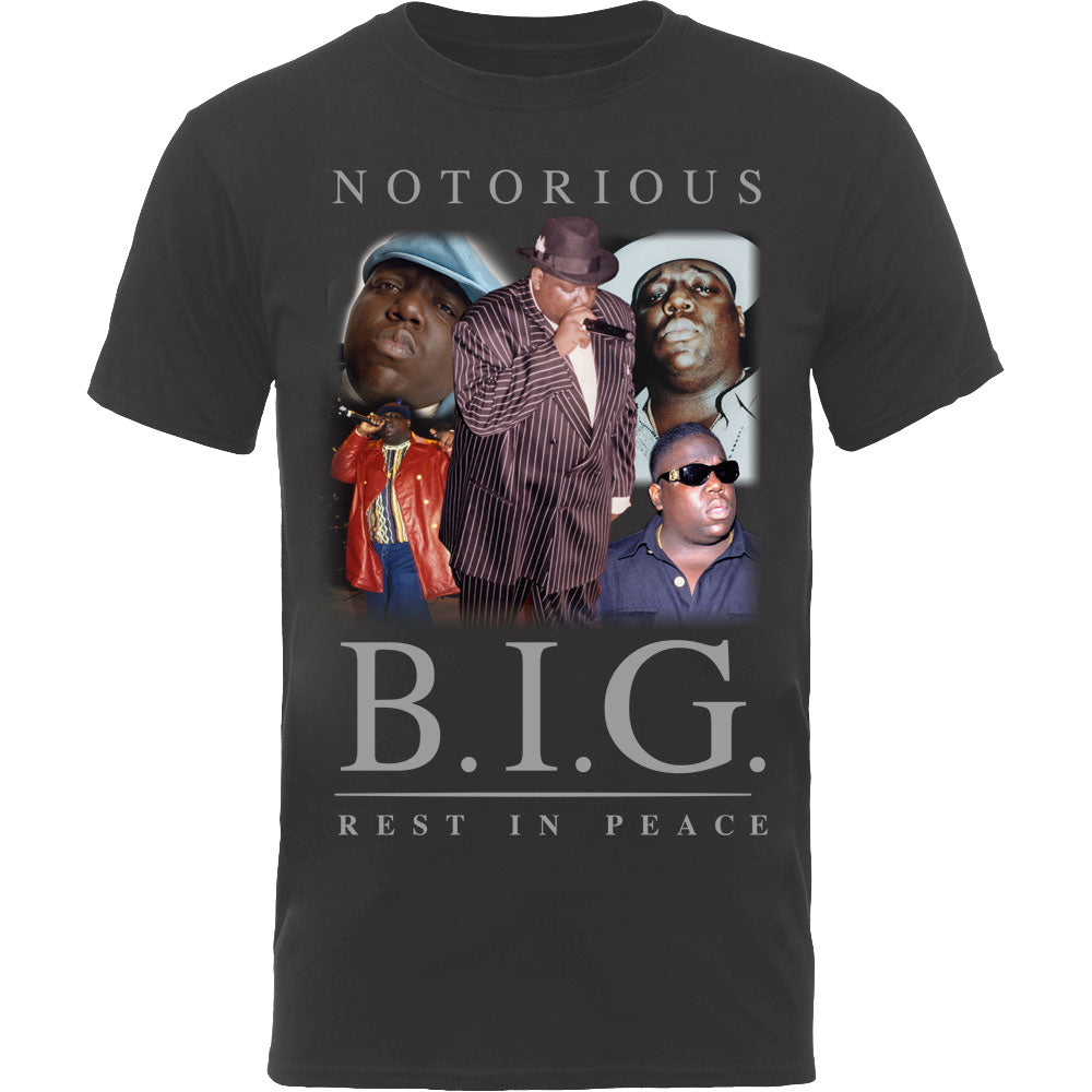 Biggie Smalls T-Shirt  - Notorious B.I.G. Rest In Peace (Unisex)