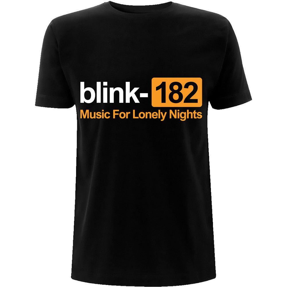 Blink-182 T-Shirt - Music For Lonely Nights (Unisex)