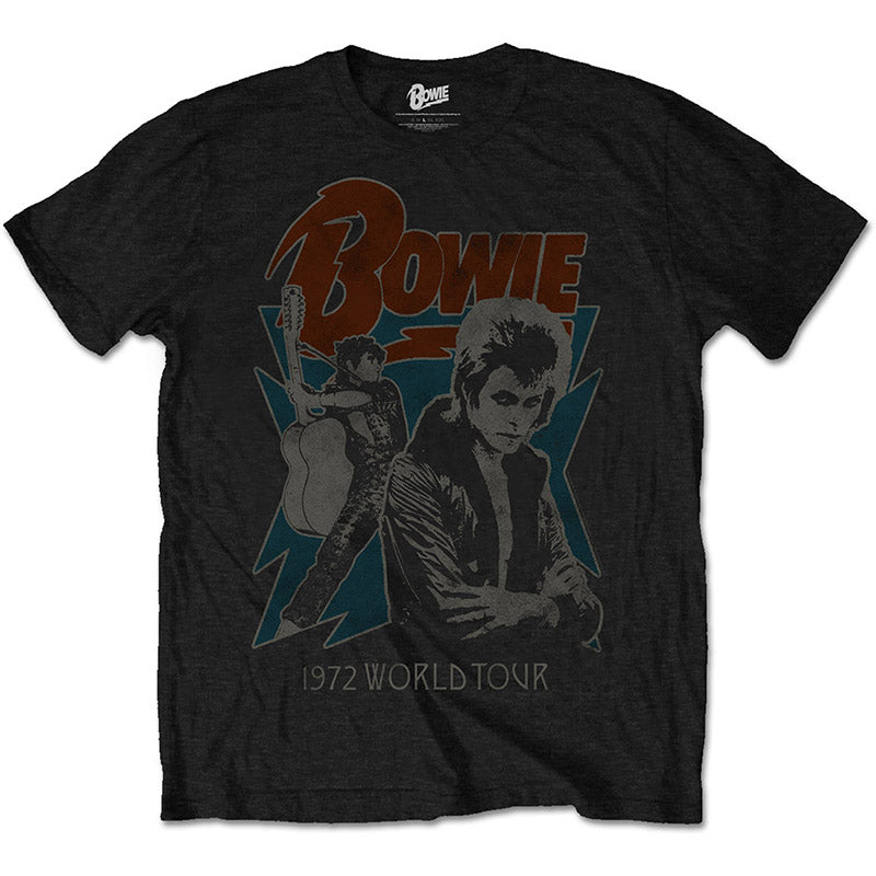 David Bowie T-Shirt - 1972 World Tour (Unisex)