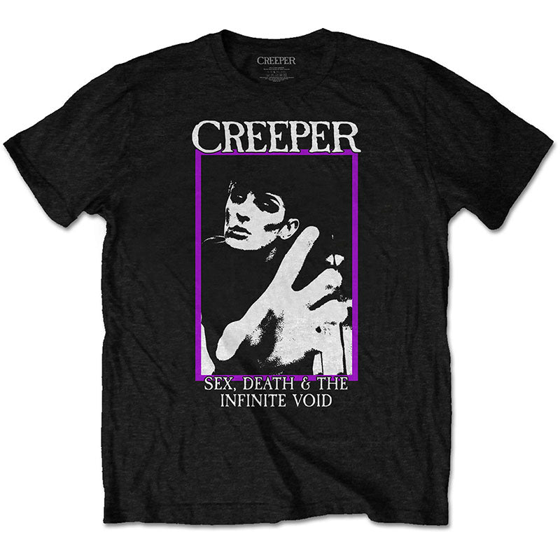 Creeper T-Shirt - Sex, Death & the Infinite Void (Unisex)