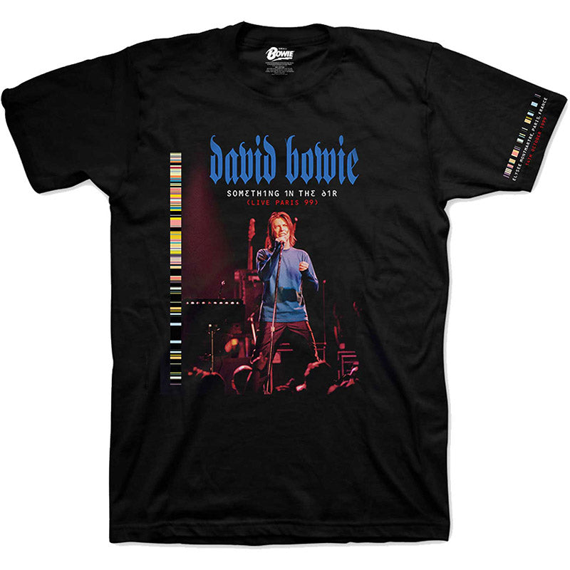 David Bowie T-Shirt - Something In The Air - Live Paris '99 Album Cover (Unisex)