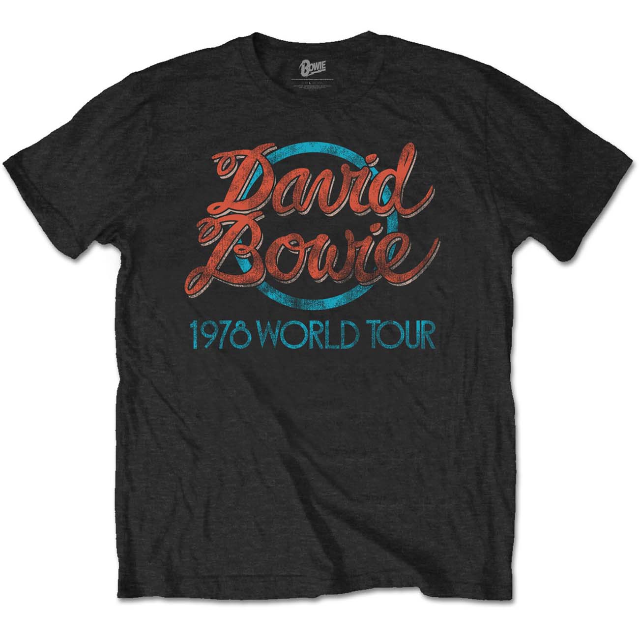 David Bowie T-Shirt - 1978 World Tour (Unisex)