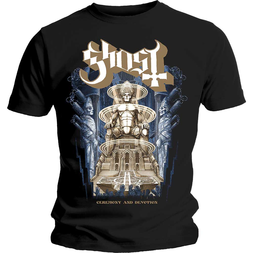 Ghost T-Shirt - Ceremony & Devotion (Unisex)
