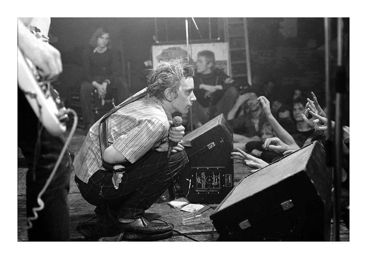 The Sex Pistols - Johnny Rotten on Stage in the Netherlands, 1977 (4/4) Print