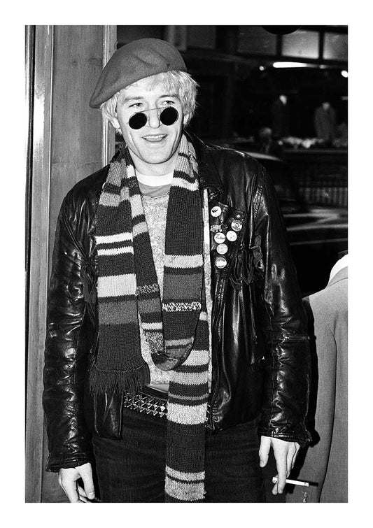 The Damned - Captain Sensible Smiling, 1983 Print