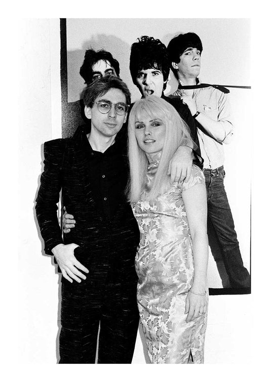 Blondie - Debbie Harry and Chris Stein at a Party to Celebrate Publication of 'Making Tracks - The rise of Blondie', 20th May 1982