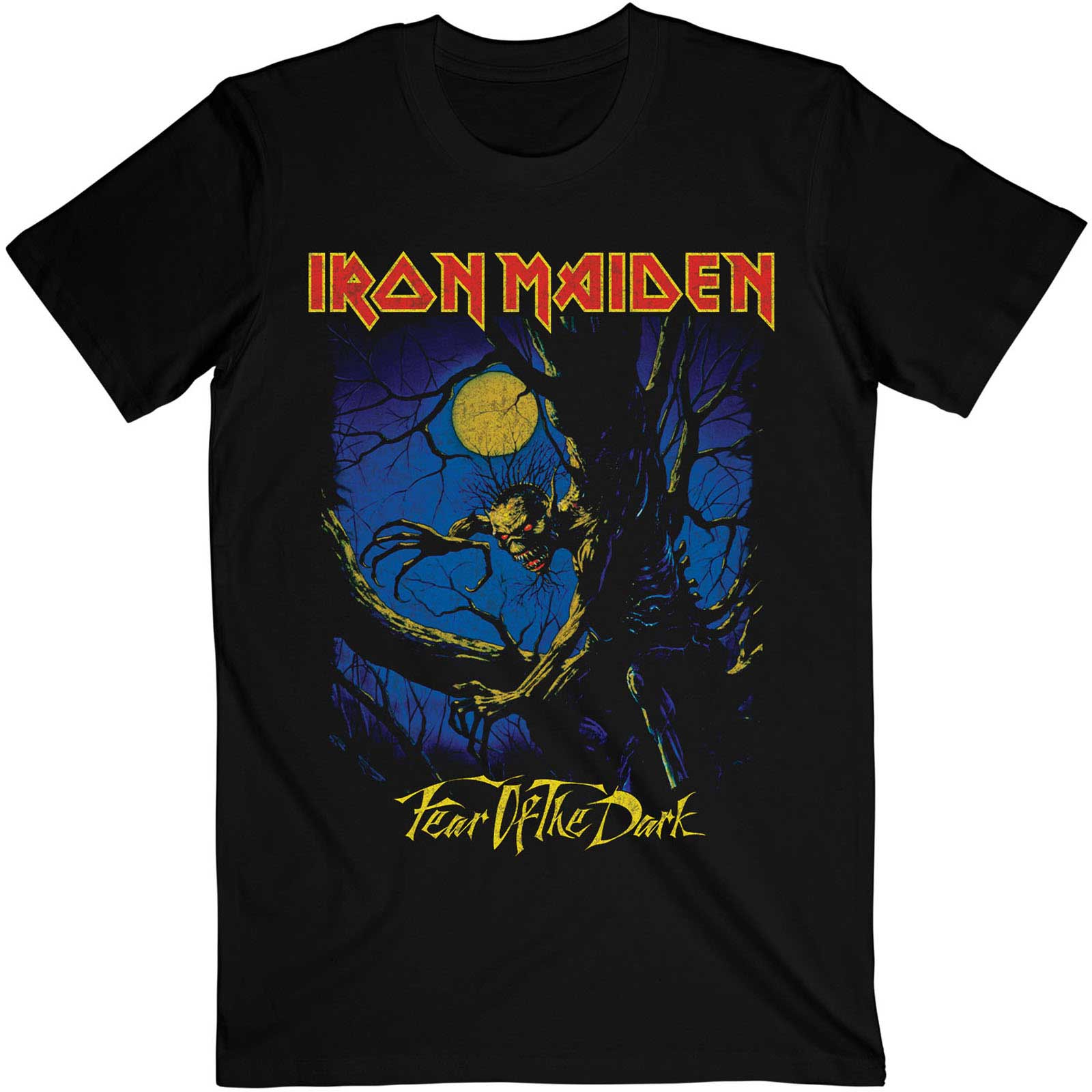 Iron Maiden T-Shirt - Fear of the Dark Album Cover (Unisex)