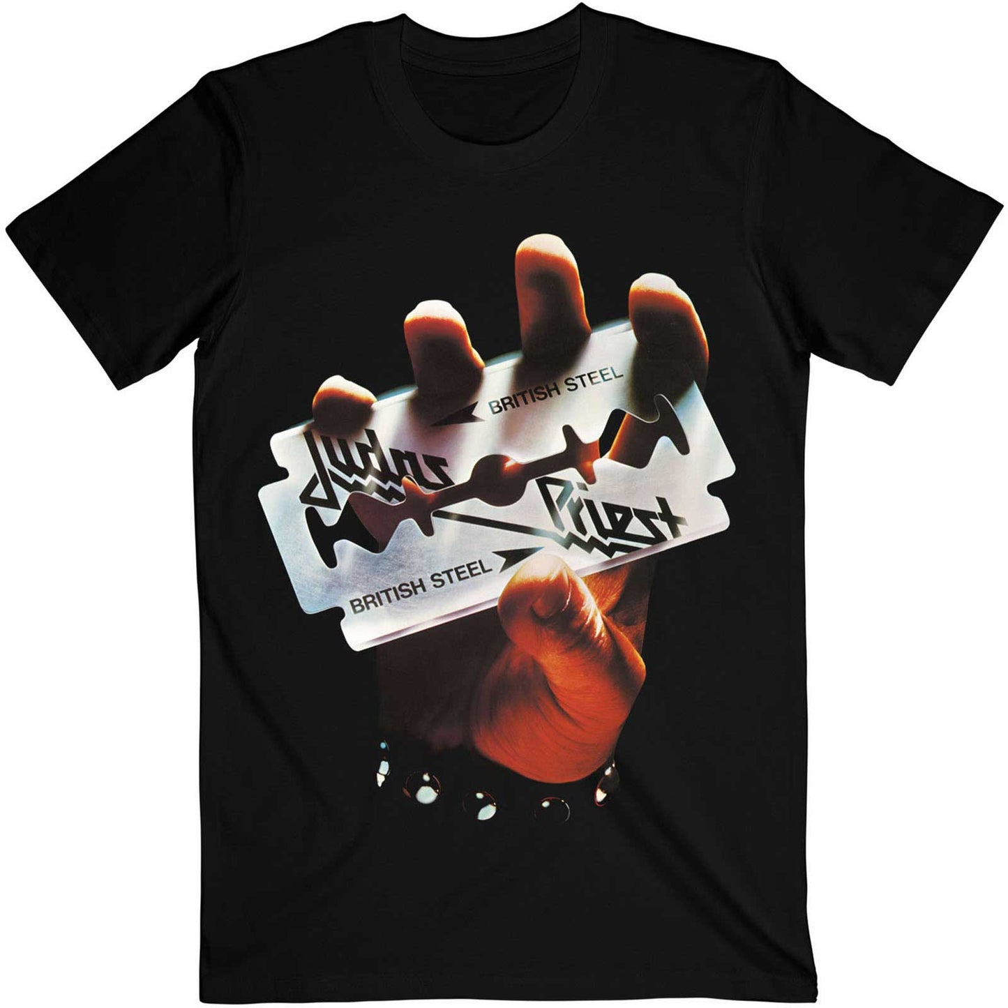 Judas Priest T-Shirt - British Steel Album Cover (Unisex)