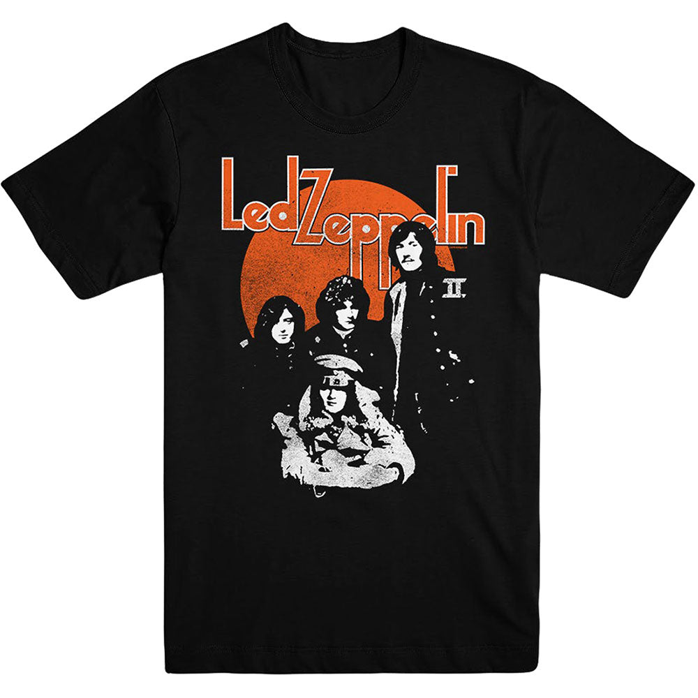 Led Zeppelin T-Shirt - Orange Circle (Unisex)