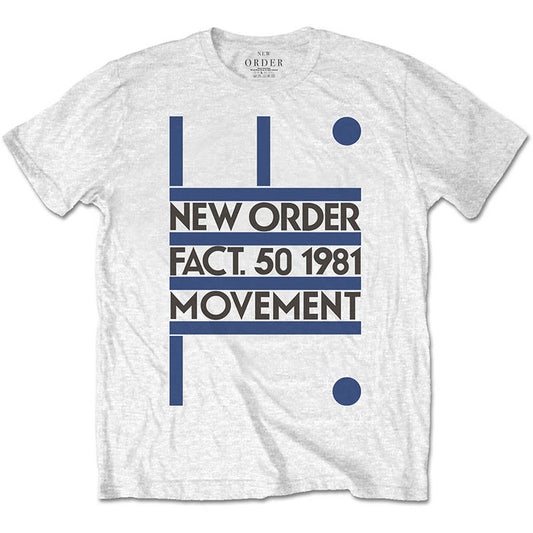 New Order T-Shirt - Movement Album Cover (Unisex)