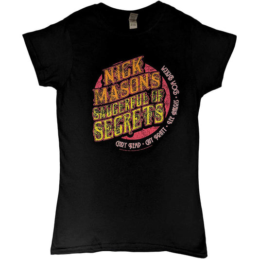 Nick Mason's Saucerful of Secrets T-Shirt - Echoes European Tour 2022 (Women) Front