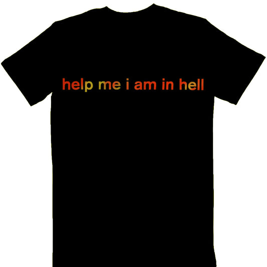 Nine Inch Nails T-Shirt - Help Me I Am In Hell (Unisex) Front