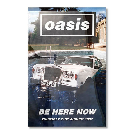 Oasis - Be Here Now Original Promo Poster, 1997