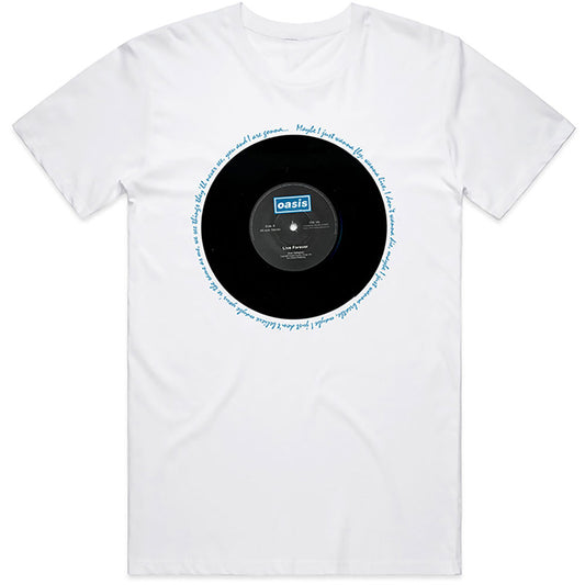 Oasis T-Shirt - Live Forever Single (Unisex)