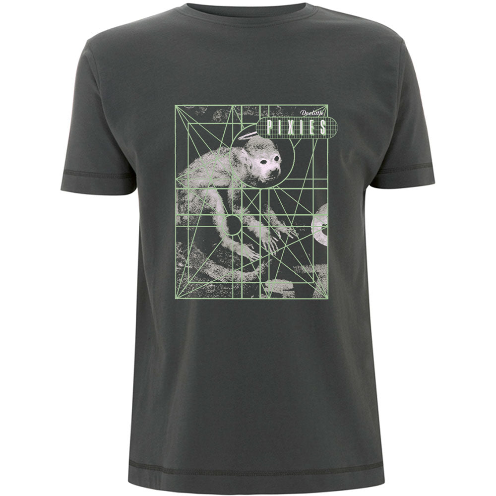 Pixies T-Shirt - Doolittle Monkey Grid (Unisex)